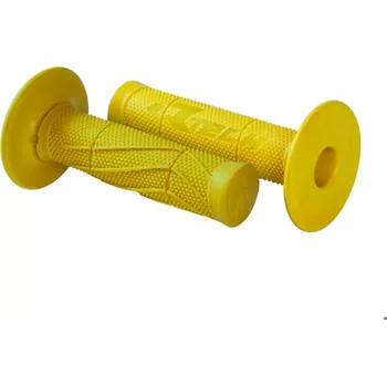 grip Race Tech rukojeti/gripy RACETECH WAVE žluté - fluo žlutá