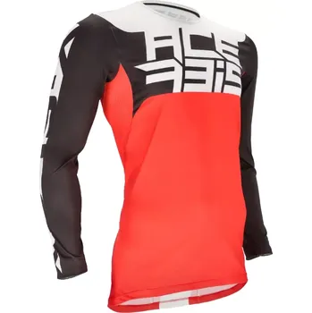 Moto dres Acerbis dres MX J-FLEX TWO červená/bílá vel. S
