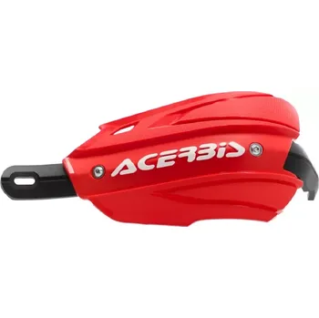 Chránič ruky pro motocykl Acerbis chrániče páček ENDURANCE-X červená/bílá