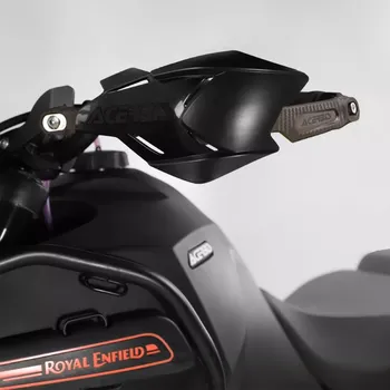 Chránič ruky pro motocykl Acerbis chrániče páček X-FACTORY pasují na ROYAL ENFIELD HIMALAYAN 450 2024 černá