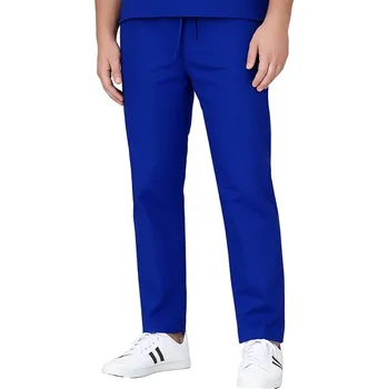 Zdravotnický oděv Elastické lékařské kalhoty v barvě chrpové. (S)