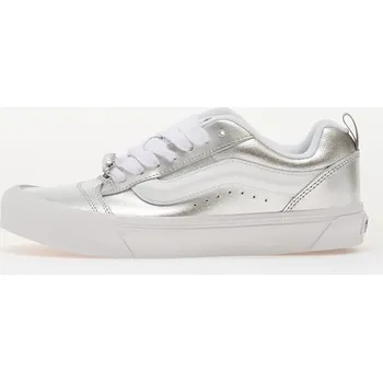 Dámská móda Tenisky Vans Knu Skool Metallic Leather Silver EUR 37