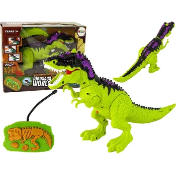 Figurka LEAN Toys Dálkově ovládaná světla dinosaurů zní zeleně