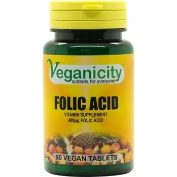 Veganicity Kyselina listová 400μg tabletky 90ks>