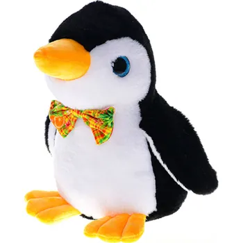 plyšák _Ostatní 1_ PLYŠ Tučňák stojící 20cm s mašličkou *PLYŠOVÉ HRAČKY*