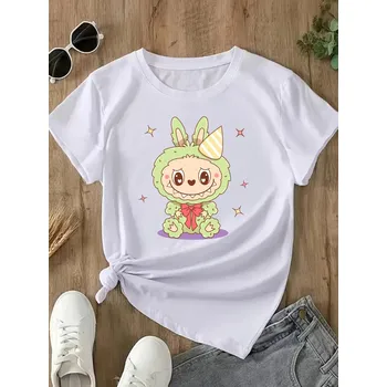 Dívčí tričko STRIKER Dětské tričko Zelený Labubu Dětská velikost: 8 let