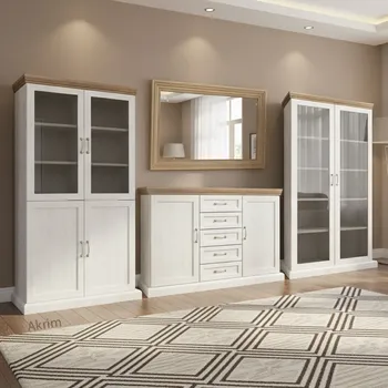 Obývací stěna Obývací stěna Royal r | sestava A | borovice nordická