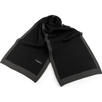 Šála Pánská šála 30x175 cm - 26 černá