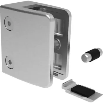 Zábradlí Držák skla 65 HRANATÝ m24 plochý