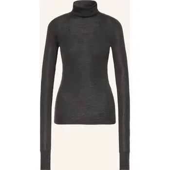 Dámský svetr The Frankie Shop Dámský Svetr S Rolákem Utica, tmavě šedá, 40