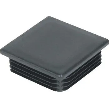 Ventilační potrubí zátka čtvercová 80mm LDPE ČER