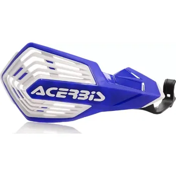 Motocyklový chránič Acerbis chrániče páček K-FUTURE pasuje na KXF250/15-20,KXF450/15-18,RMZ250/450/16-22,YZ125/250 15/24,YZF250/450 09-24 modrá/bílá