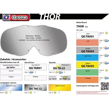 Sluneční brýle Q-One sklo Thor Hero/Enemy smoke - kouřová