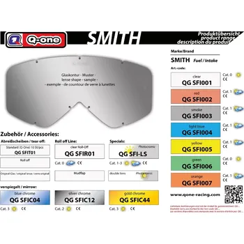 Sluneční brýle Q-One sklo Smith Warp smoked - kouřová