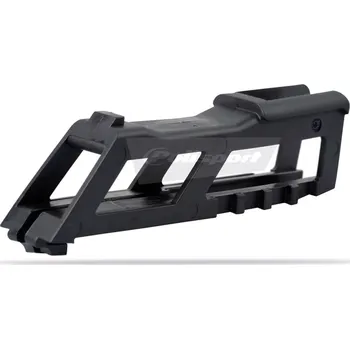 Vodítko pro psa vodítko řetězu k rozetě POLISPORT pro KAWASAKI KXF250 09-25, KXF450 09-25 černá