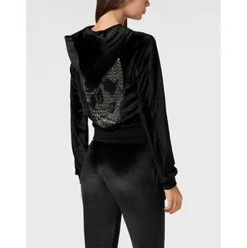 Pánské oblečení PHILIPP PLEIN Mikina 9549 Černá Regular Fit M