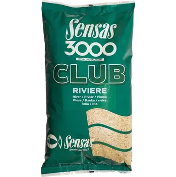 Nástraha Sensas Krmení 3000 Club 1kg Příchuť: Riviere (řeka)