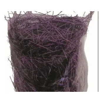 Vánoční dekorace Lameta vánoční vlasy fialové 17 g