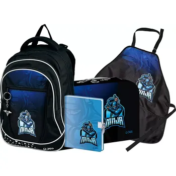 Školní batoh Školní set čtyřdílný Prime Ninja