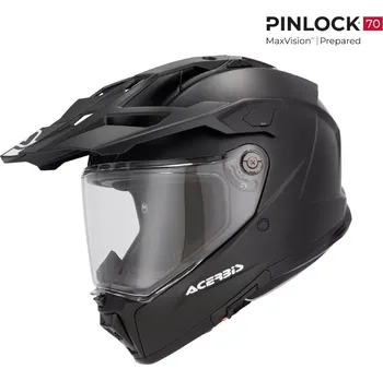 Helma na motorku Acerbis Přilba Acerbis ATTACK černá černá XL