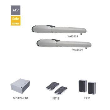 Pohon brány WINGO sada pro dvoukřídlou bránu do 3,5m/křídlo