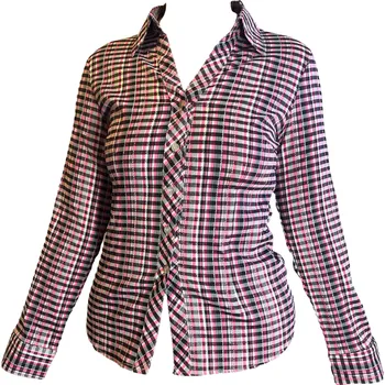 Dámská košile Dámská bavlněná košile růžová 19-912 Velikost: L