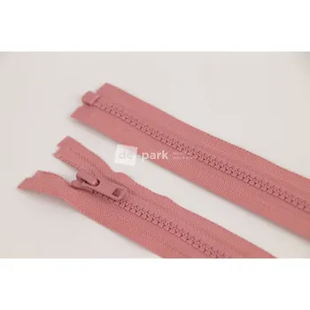 Zip Zip YKK - 50cm - dělitelný - starorůžová - 372