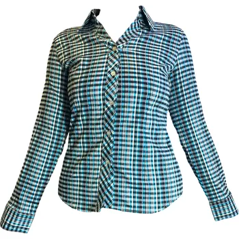 Dámská košile Dámská bavlněná košile modrá 19-912 Velikost: XL