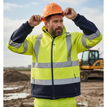 pracovní bunda Portwest Bunda CLASSIC DUO SOFT, žluto/modrá Velikost XXL žlutá/navy