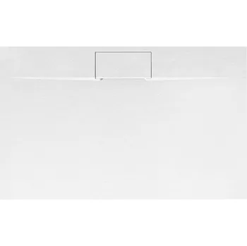 Sprchová vanička Rea Bazalt obdélníková sprchová vanička 100x80 cm bílá REA-K3902