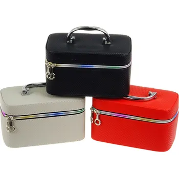 Deštník _Ostatní 1_ Kufřík dětský kosmetický vel. S se zrcátkem na zip 3 barvy