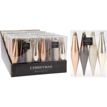 Vánoční ozdoba ozdoba vánoční RAMPOUCH 15cm HN,ZLA mix (4ks)