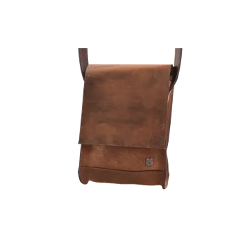 Kabelka Kožená ručně vyrobená Mošnička KUBÁT | hnědá | 517335