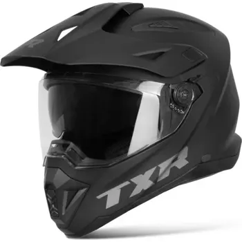 Helma na motorku Enduro helma na motorku TXR Explorer černá matná