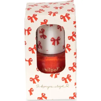 Lak na nehty Konges Sløjd Dětský lak na nehty Twinkle červená