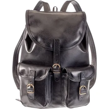 Městský batoh Kožený ručně šitý batoh KUBÁT Lux | 201191