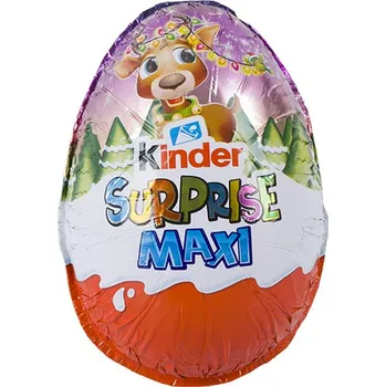 Čokoládová tyčinka KINDER Maxi vajičko s překvapením holka 100 g