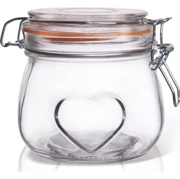 Sklenice Orion sklo patent Bela Srdce 500 ml