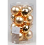 Ozdoba koulička 16 ks zlatá 3,5 cm