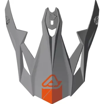 Helma na motorku Acerbis kšilt k přilbě Acerbis X-TRACK šedá