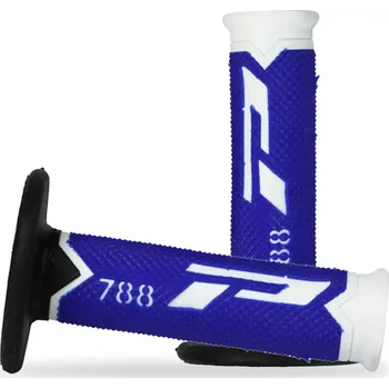 grip Rukojeti/gripy Progrip 788 třívrstvé Extra Slim bílá/modrá/černá