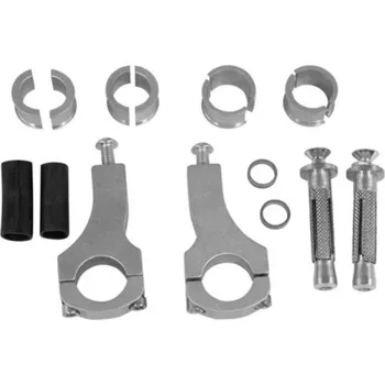 Motocyklový chránič Acerbis montážní kit k chrániči páček Rally Pro,Endurace,Supermoto černá