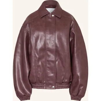 Dámský kabát The Frankie Shop Dámská Bunda Prescott V Koženém Vzhledu,...