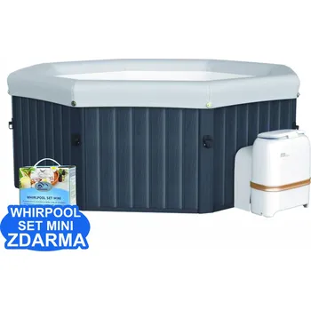 Vířivý bazén MSpa Tuscany F-TU061 2200W s Wi-fi a s generátorem ozonu AKCE: Whirlpool set mini ZDARMA!