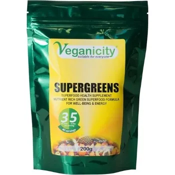 Speciální výživa Veganicity SuperGreens 200g>