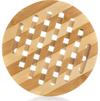 Podložka pod hrnec BANQUET podložka dřevěná pr.18x1cm BRILLANTE bambus