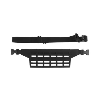 Airsoft Molle panel s opaskem - Černý