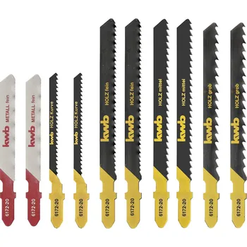 Pilové listy pro přímočaré pily JIGGER Jigsaw-Bl box 10pcs S20