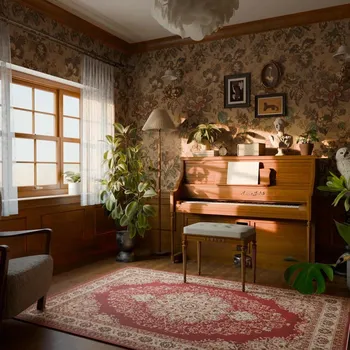 Koberec JUTEX Kusový koberec TRENTON 15037 210 červený BARVA: Červená, ROZMĚR: 80x150 cm