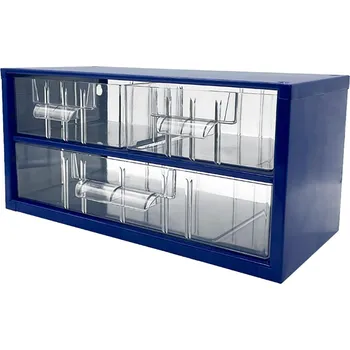 Koupelnový nábytek skříňka 2 velikosti 2 stř.,1 vel.zásuvka 30,5x15x15,5cm kov.MO